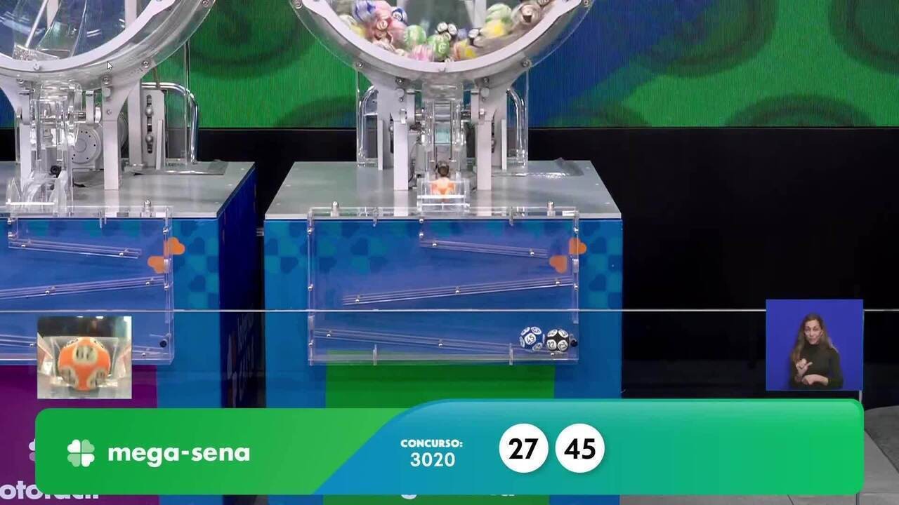 Mega-Sena 3020:  Números sorteados e prêmio acumulado de R$ 42 milhões!
