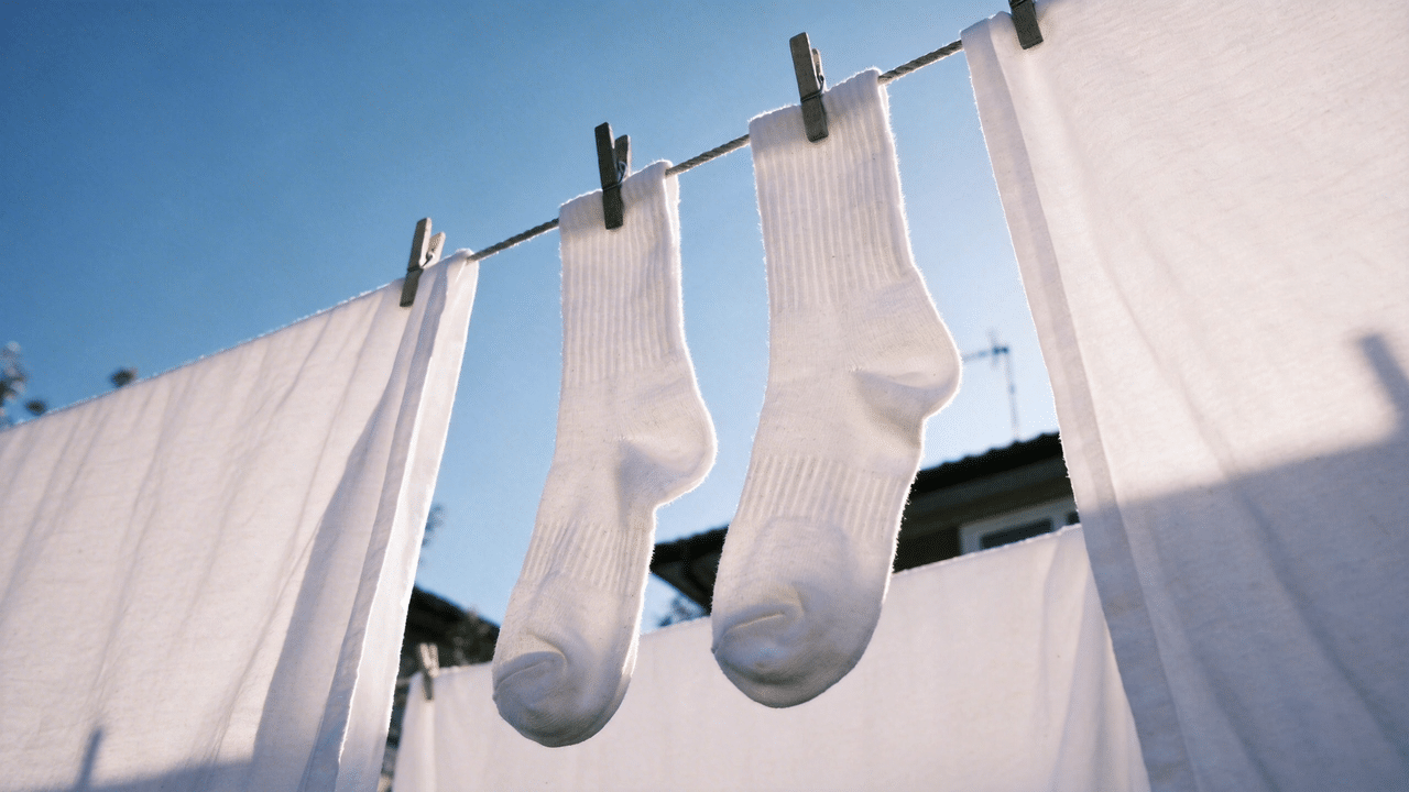 Meias Brancas sem Esforço: Dê um Jeito nas Manchas Escuras com essa Dica Infalível