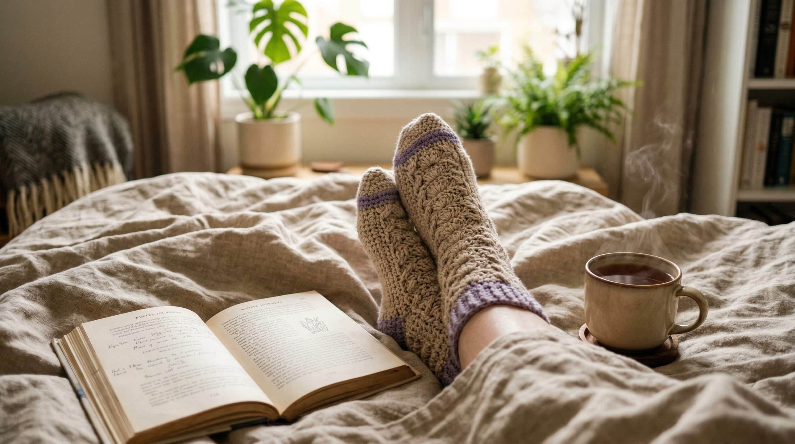 Meias de Crochê: O Guia Definitivo para Aquecer os Pés com Estilo e Conforto