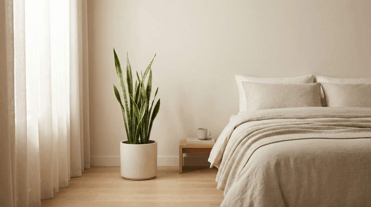 Melhore o Ar do Seu Quarto: 3 Plantas Incríveis para Qualidade do Sono