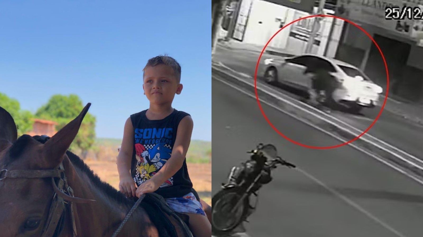 Menino de 7 anos arrastado por cavalo no Piauí recebe alta: 'hoje a gente vai...