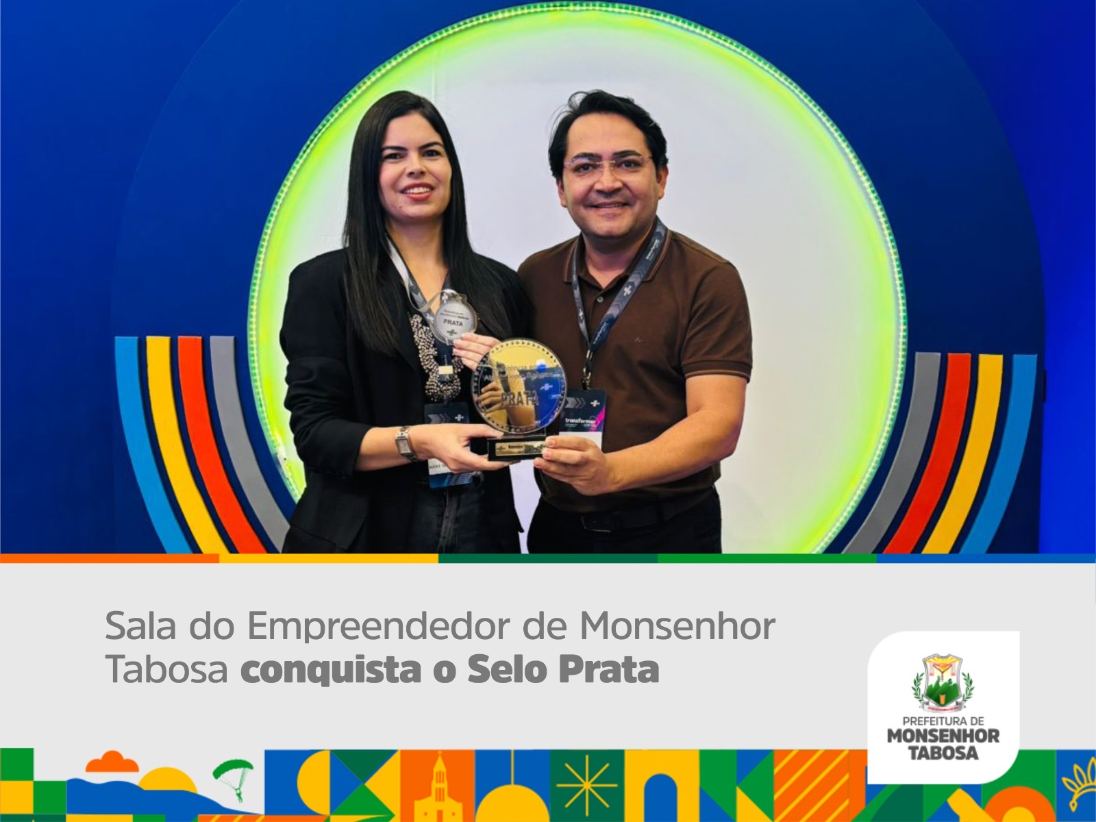 Monsenhor Tabosa Conquista Selo Prata em Atendimento ao Empreendedor