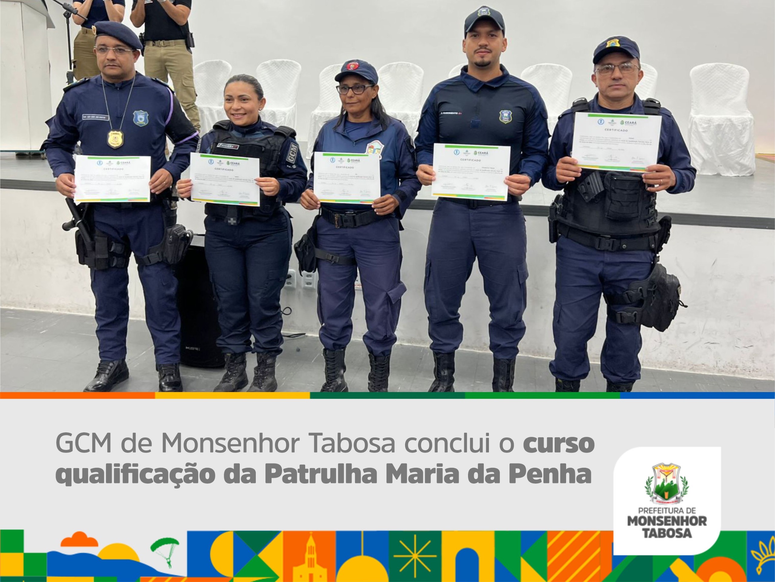 Monsenhor Tabosa: Patrulha Maria da Penha se Fortalece para Proteger Mulheres