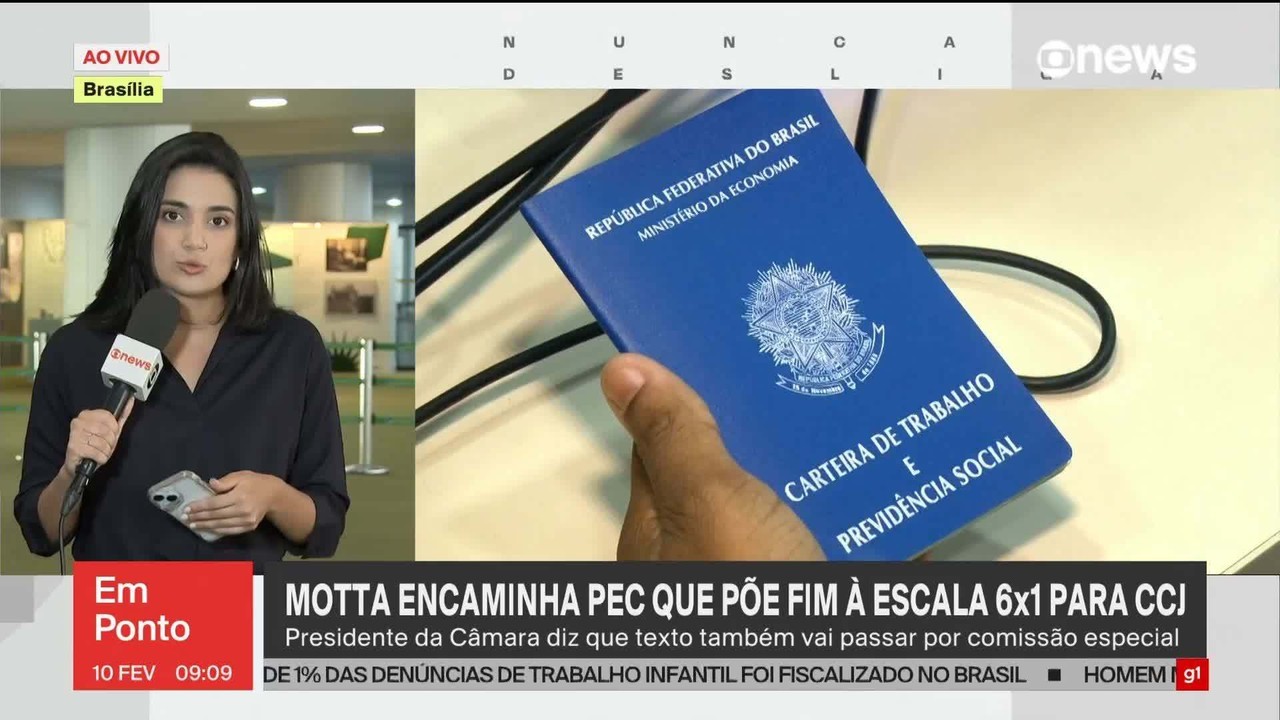 Motta encaminha PEC que acaba com a escala 6x1 para a CCJ e diz que, depois, texto será de