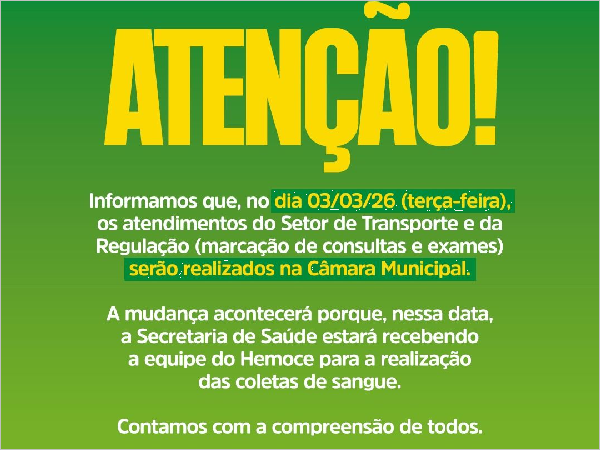 Mudança Temporária no Atendimento: O que Você Precisa Saber