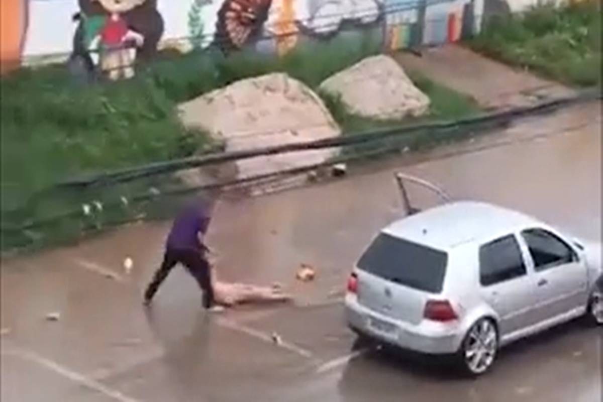 Mulher é agredida e arrastada para fora de carro em Ceilândia. Veja vídeo