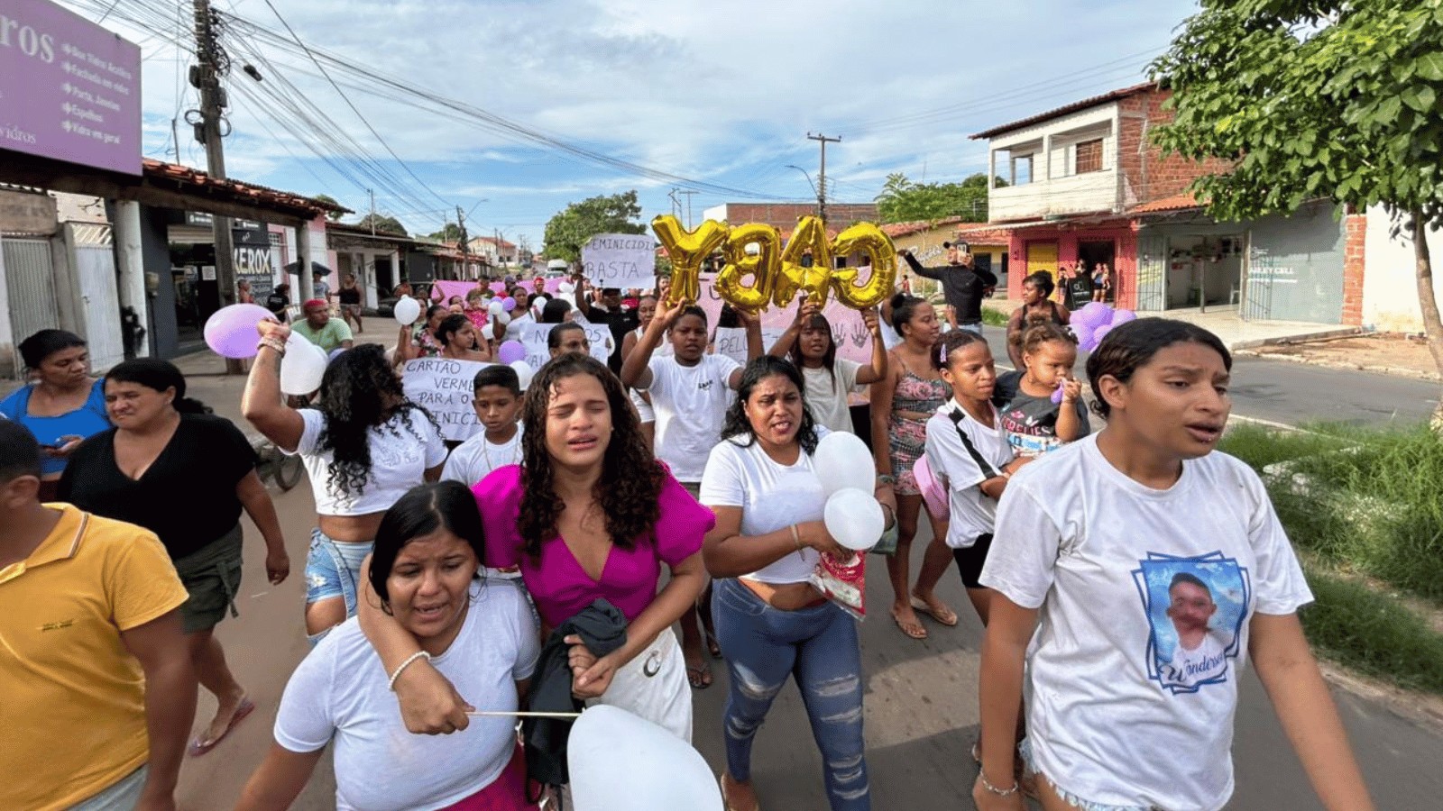 'Não nos calaremos': emocionados, familiares de jovem atropelada e morta em Timon (MA) faz