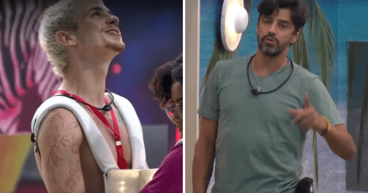 No BBB 26, Juliano provoca Cowboy e ele rebate: “Tenho respeito”