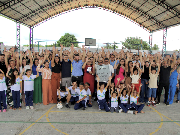 Nova Quadra Poliesportiva em Ipaporanga: O Espaço Perfeito para Esporte, Educação e Lazer