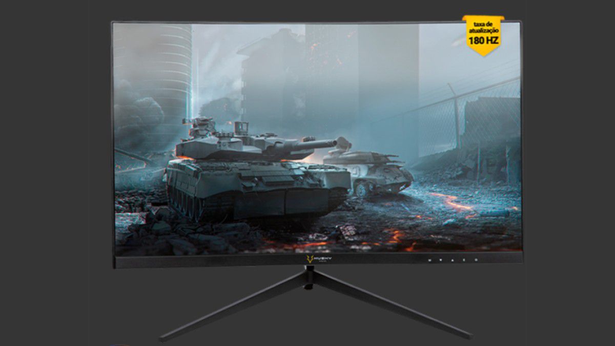 O gerente ficou maluco: Monitor Gamer Husky 23.6” 180Hz pela metade do preço