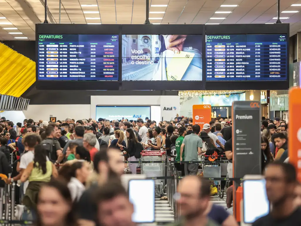 Paralisação de Voos em São Paulo: Suspeita de Vazamento de Gás Causa Interrupção Nos Aeroportos