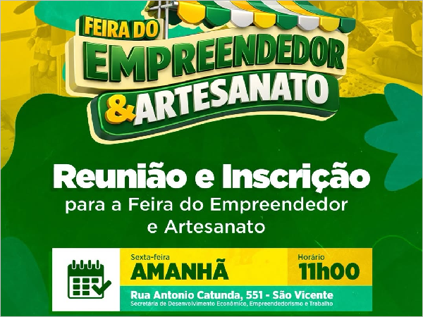 Participe da Feira do Empreendedor e Artesanato em Crateús e Impulse sua Economia Local