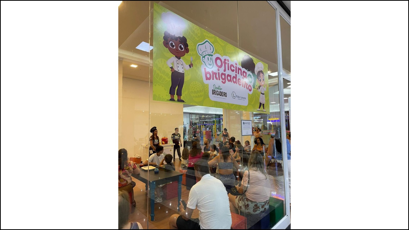 Pátio Limeira Shopping: Oficina de Brigadeiro Neon para Crianças