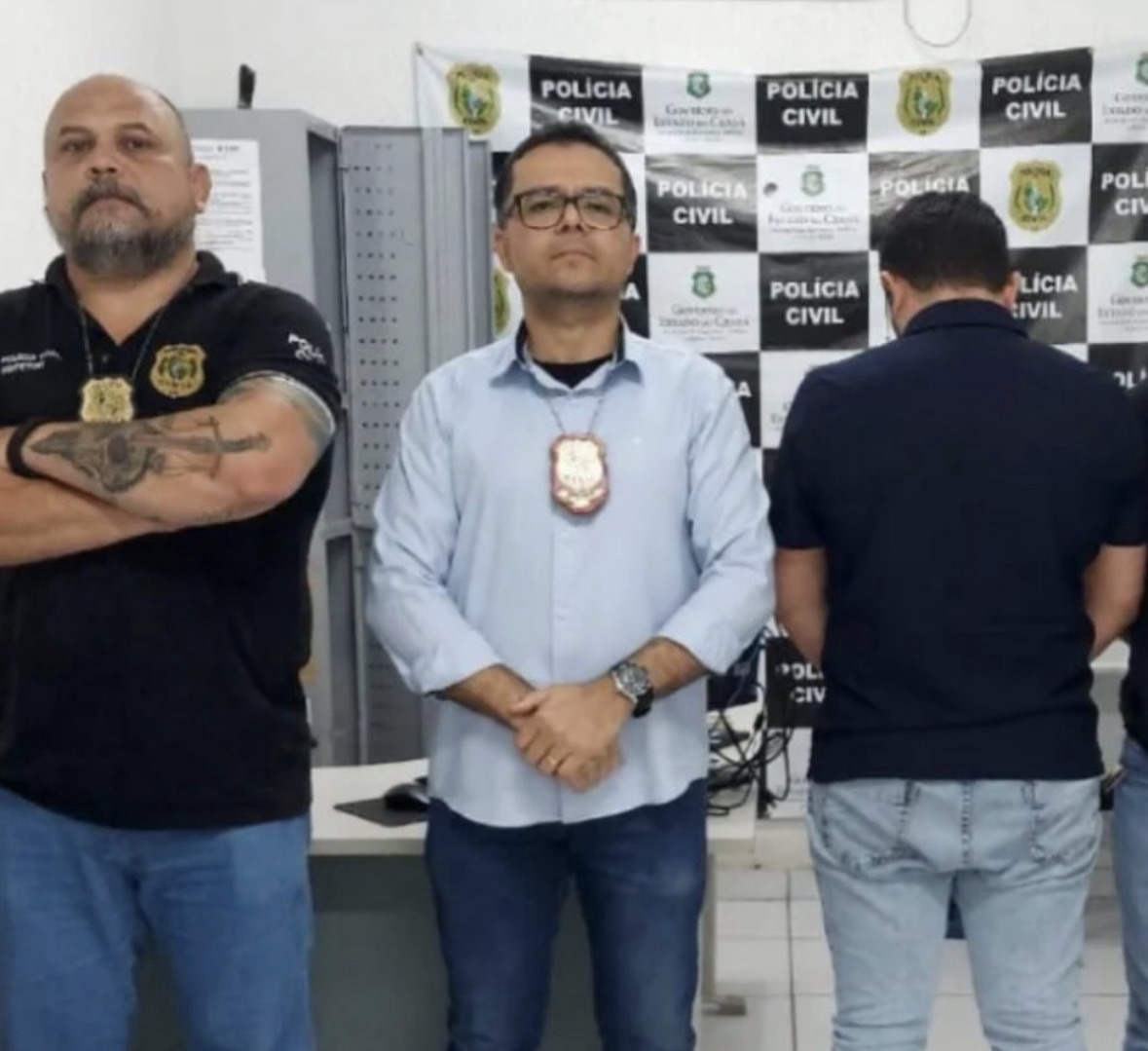 Policia Civil do Ceará Presa suspeito de homicídio doloso no município de Potengi