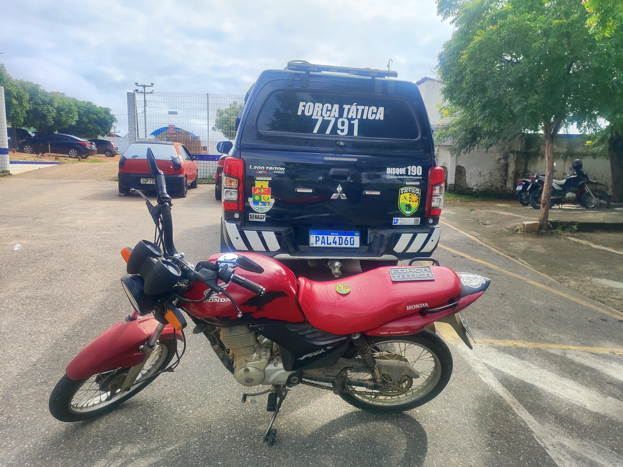 Polícia de Crateús Apoia Garantia da Segurança Comunitária: Contrafacção de Veículos