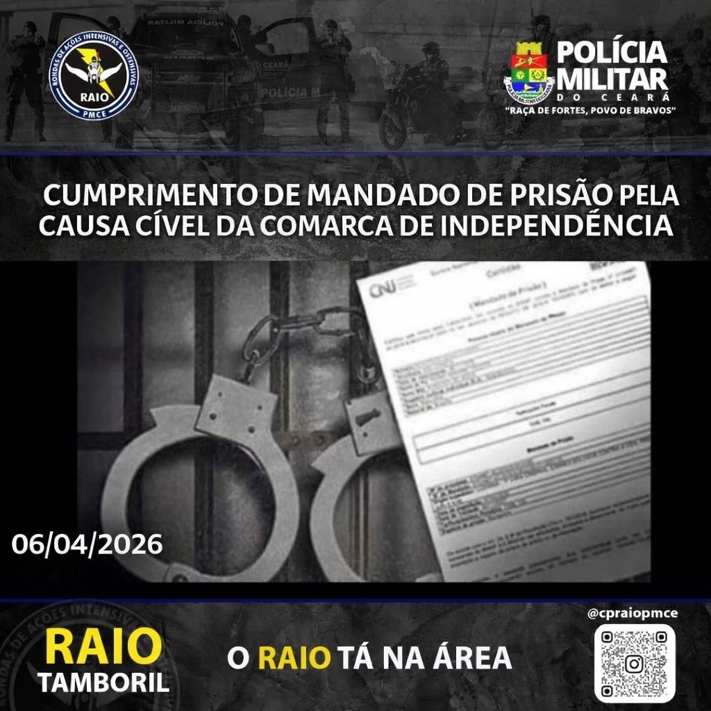 Polícia do Ceará Captura Ladrão que Buscava Informações em Tamboril