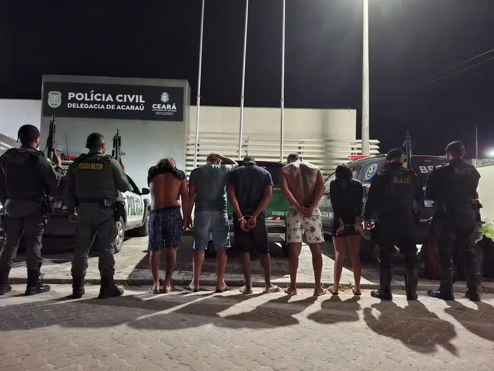 Polícia prende suspeitos de roubos a joalherias no Nordeste em operação conjunta