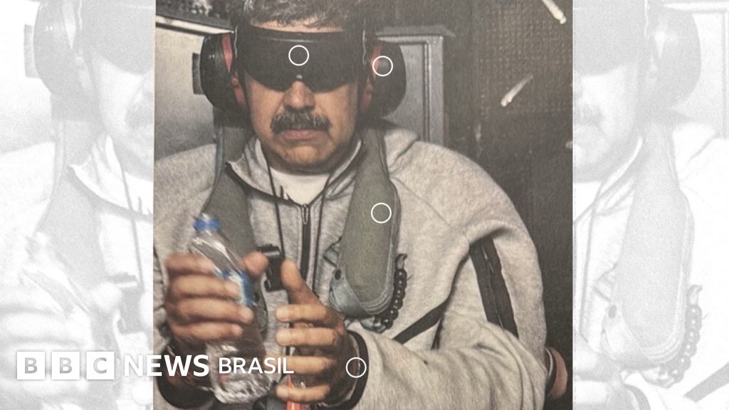 Por que cobriram os olhos e os ouvidos de Maduro durante sua captura