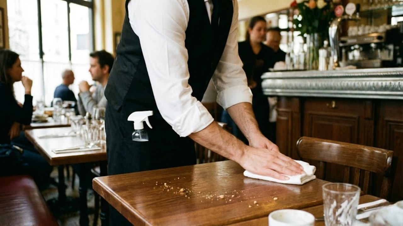 Por que você nunca deve ajudar o garçom a retirar a louça da mesa (ou você vai atrapalhar)