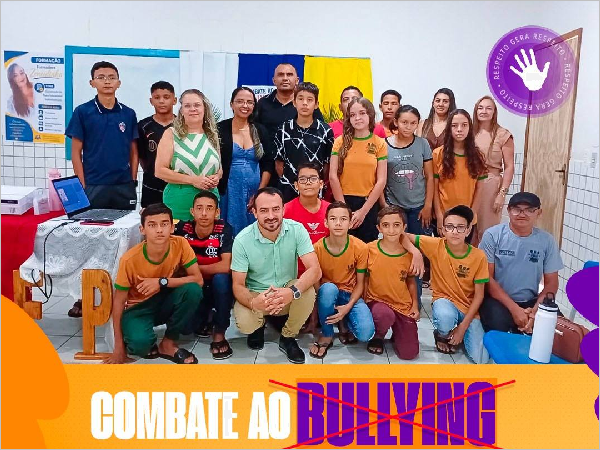 Poranga reforça ações de combate ao bullying nas escolas com compromisso de respeito e empatia