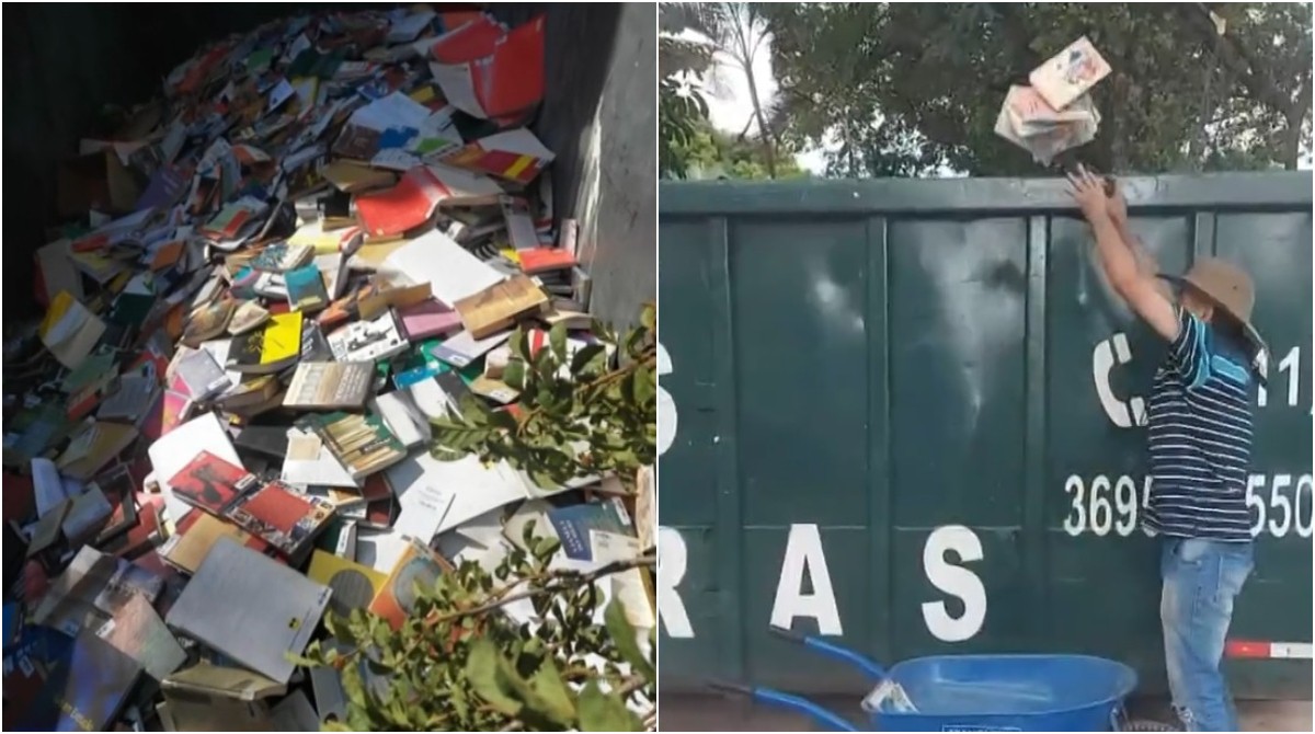 Prefeitura de Osasco é investigada por descarte de milhares de livros em biblioteca pública