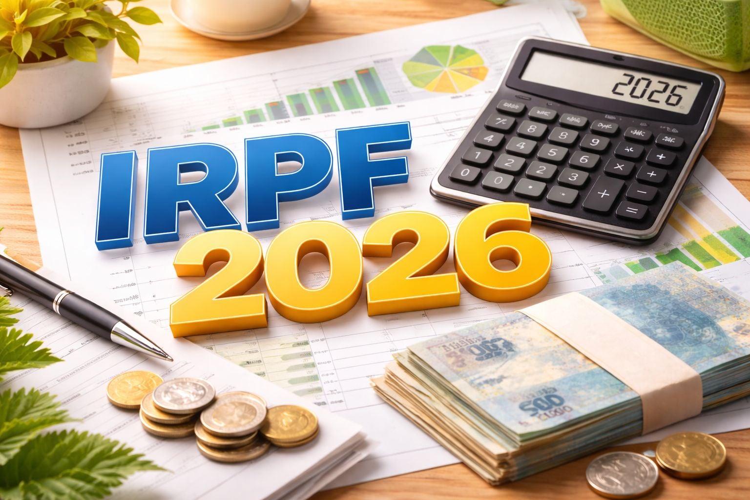 PRINCIPAIS: Entenda como funciona o IRPF 2026 e quais são as datas de restituição