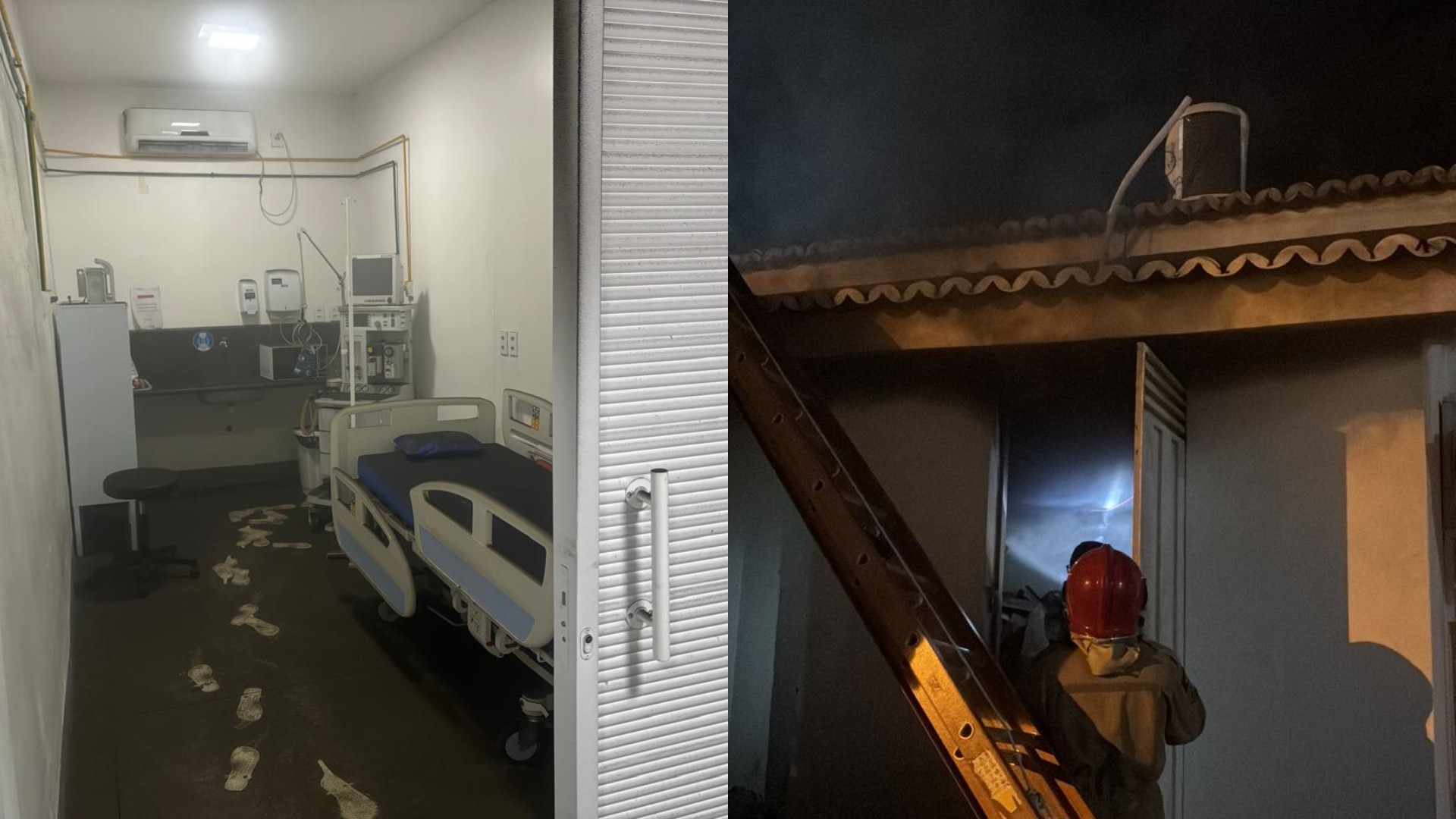 Princípio de incêndio atinge Hospital Regional de Sousa, no Sertão da Paraíba