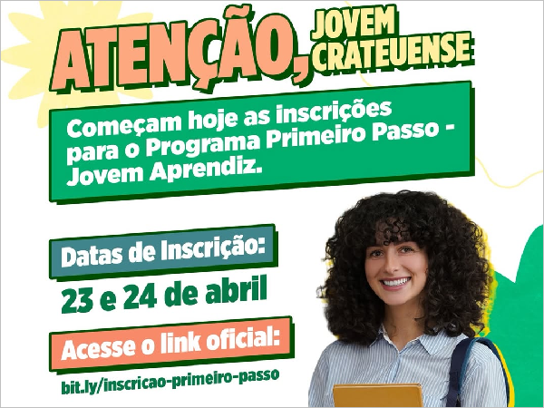 Programa Primeiro Passo em Crateús: Seja um dos Escolhidos!