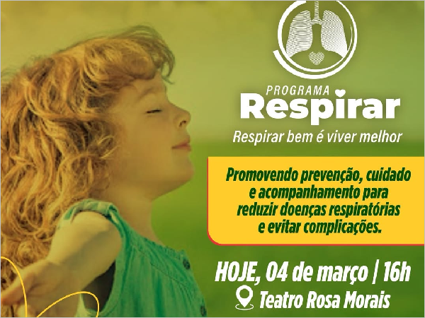Programa Respirar: Governo de Crateús Lança Iniciativa para Prevenção de Doenças Respiratórias