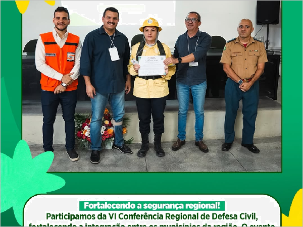 Proteção e Defesa Civil no Ceará: Governo de Crateús Realiza Conferência Regional