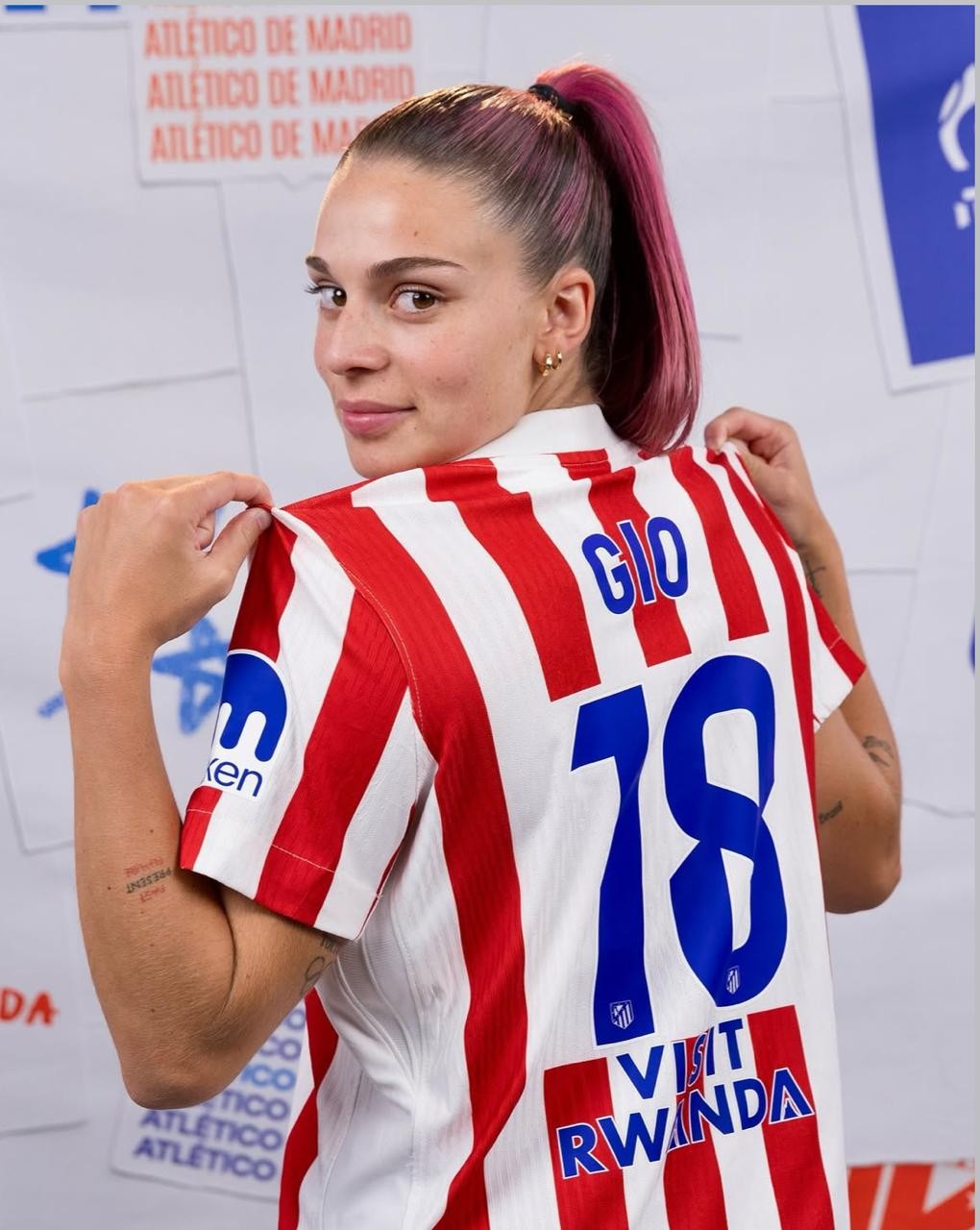 Racismo na Copa da Rainha: Gio Garbelini do Atlético de Madrid é Acusada