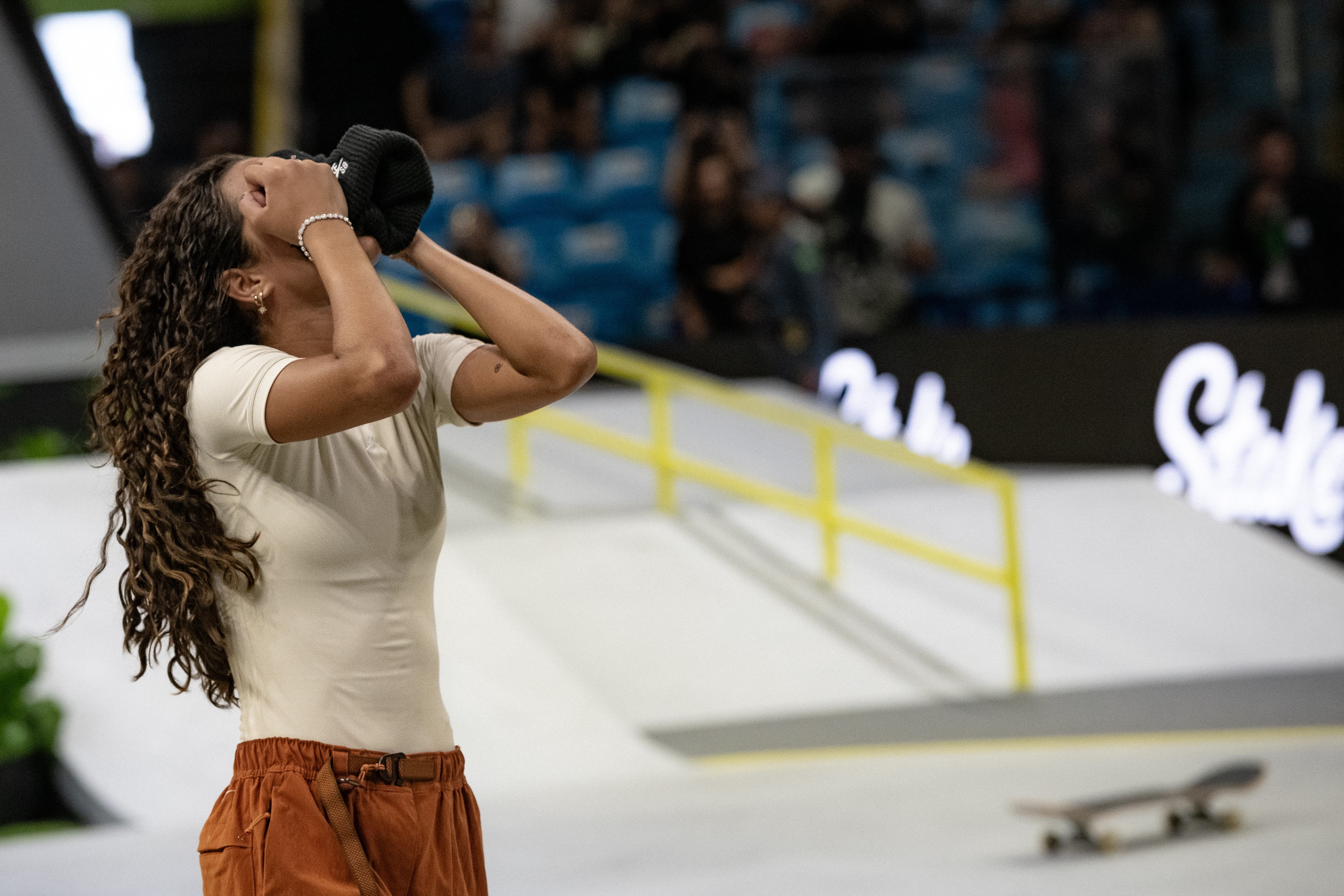 Rayssa Leal Sai do Treino do Mundial de Skate com lesão