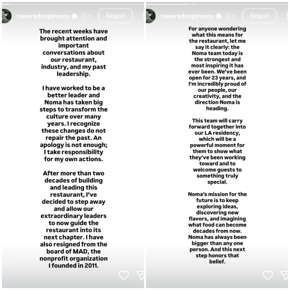 René Redzepi, Chef de Alta Gastronomia, Sai do Noma após Denúncias de Agressões e Humilhações