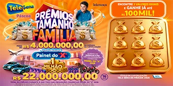 Resultado Tele Sena de Páscoa: Conheça os Números Sorteados do 2º Sorteio