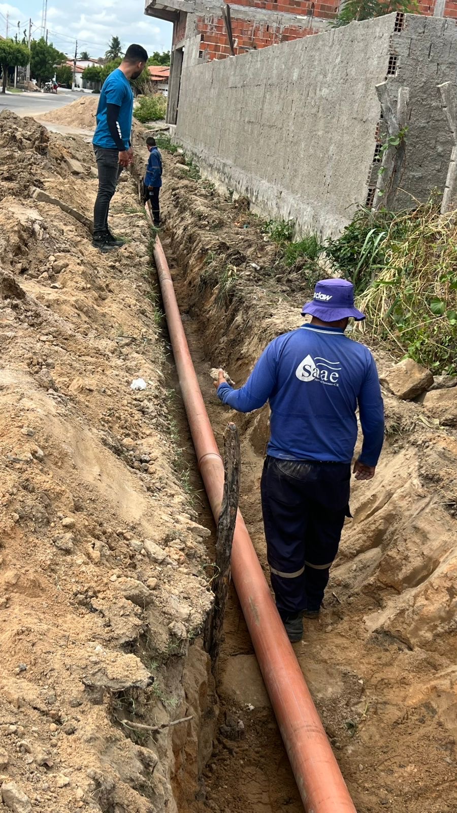 SAAE de Nova Russas: Mais de 40 Novas Ligações de Água em Janeiro