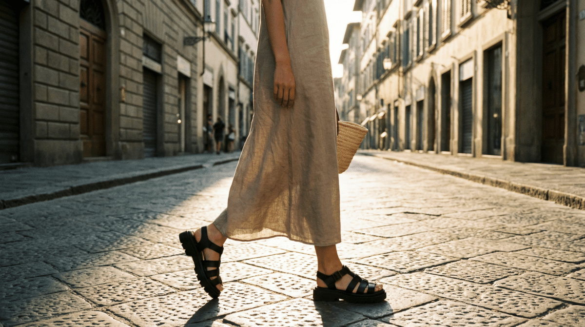 Sandália de Pescador: A Sensação do Verão Europeu Chega ao Brasil!