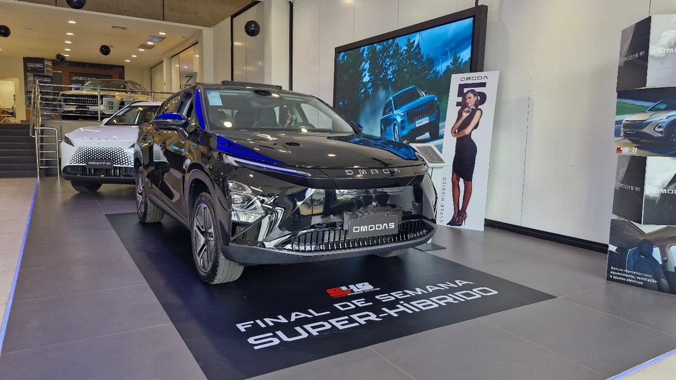 Segurança é destaque na nova geração de veículos elétricos da Omoda Jaecoo