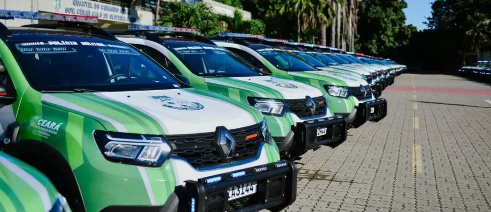 Segurança Pública: Elmano Entrega 51 Novas Viaturas à Polícia Militar do Ceará