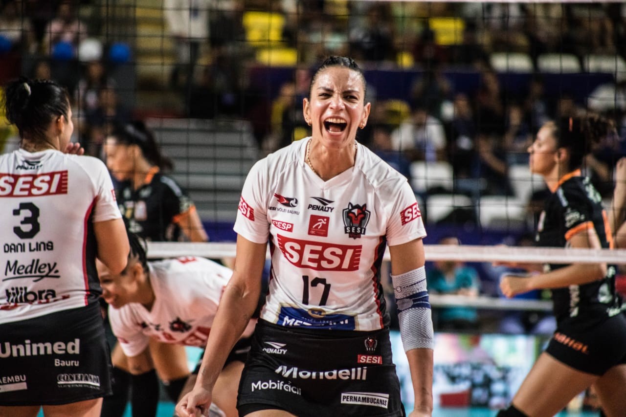 Sesi-Bauru Renova Contrato de Estrelas: Acosta e Giovana Continuam no Time