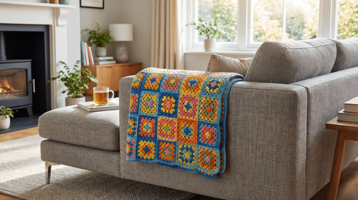 Squares de Crochê: 5 Dicas Criativas para Transformar Sua Decoração