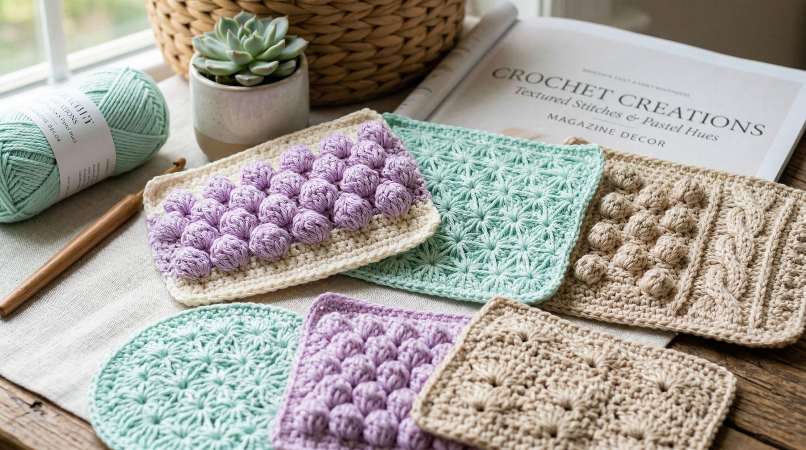 Superie o básico: 15 pontos de crochê revolucionários para peças de luxo