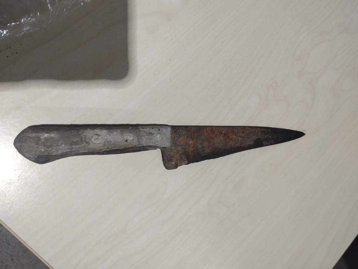 Suspeito de ameaçar sargento da PM com faca é conduzido à DP