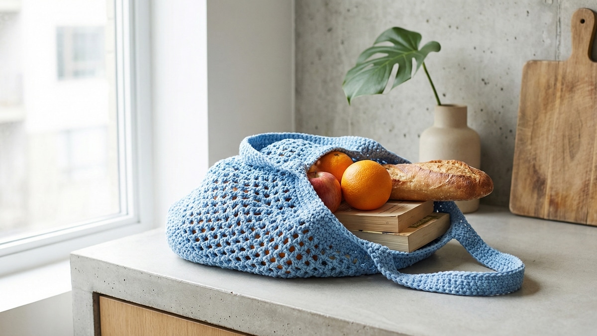 Teça sua própria Bolsa de Rede e adote o estilo gringo com simplicidade