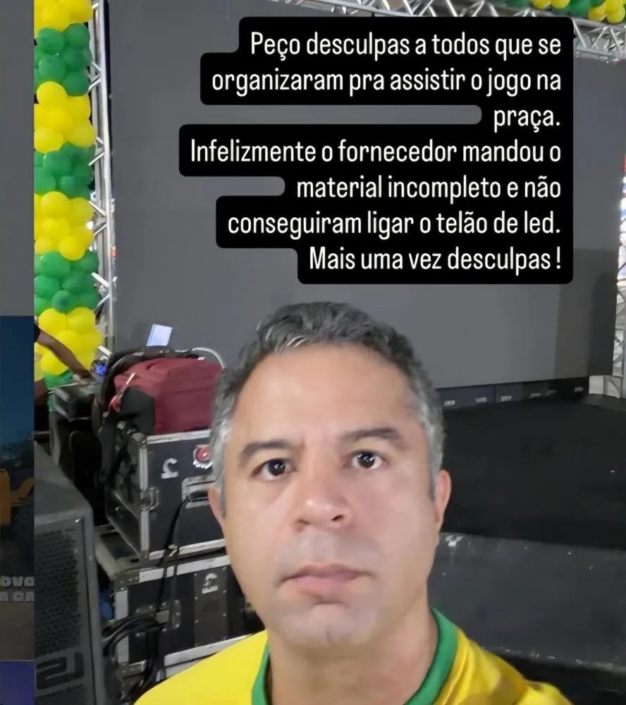 Televisão cancelada: Mombaça não consegue transmitir jogo do Brasil pela Copa do Mundo 2026