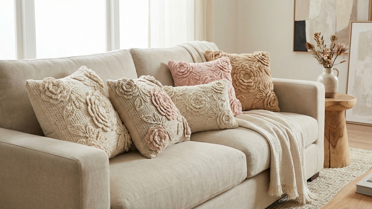 Tendência de 2026: Como Criar Flores de Crochê Artisanais para Decoração e Moda