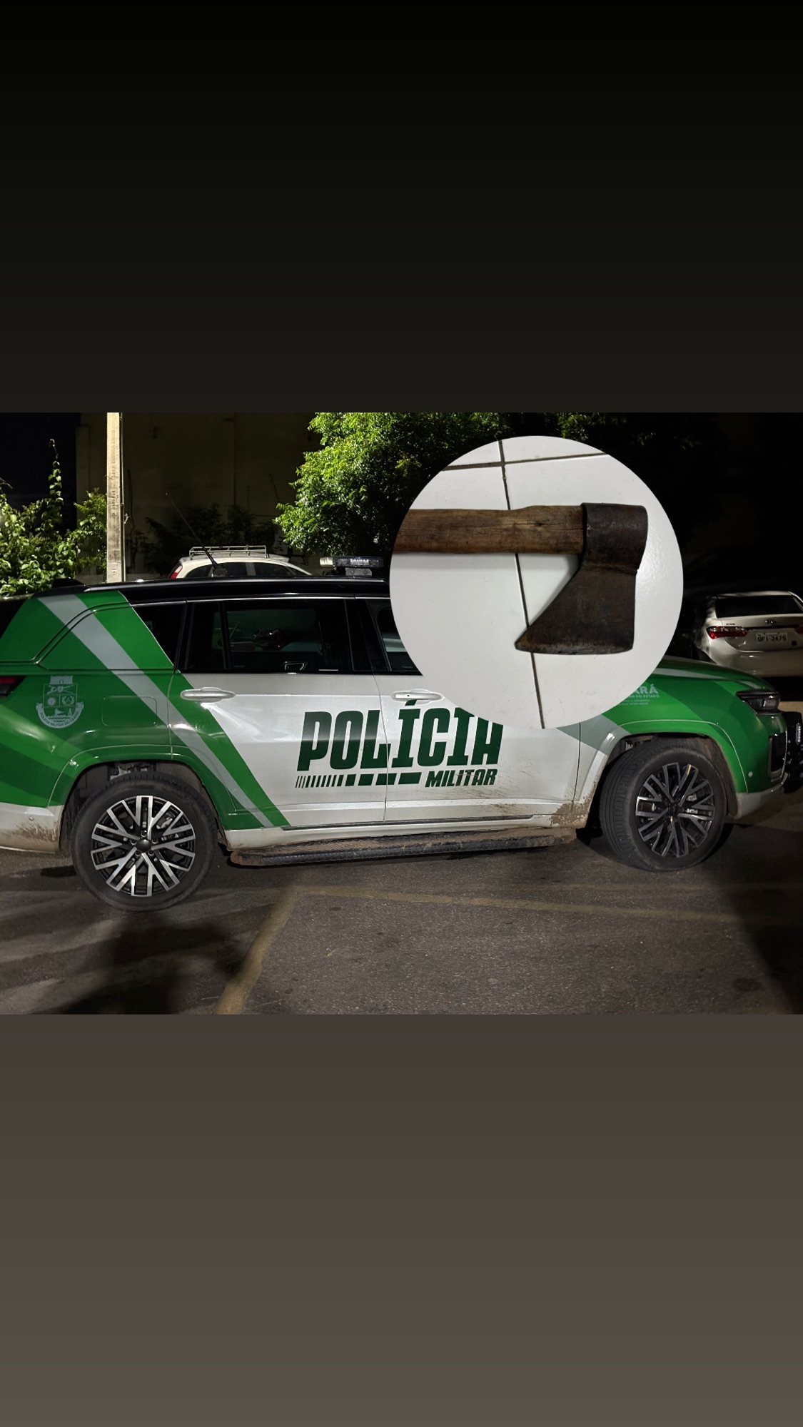 Tentativa de Homicídio em Novo Oriente: Homem Preso Após Ameaçar Companheira com Machado