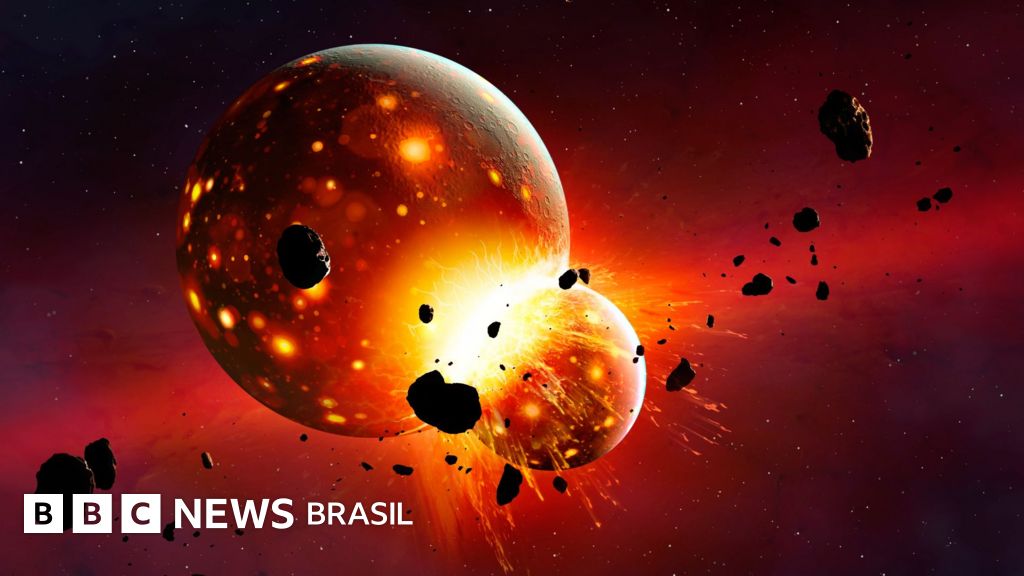 Theia: o planeta que a Terra pode ter 'engolido', ajudando a formar a Lua