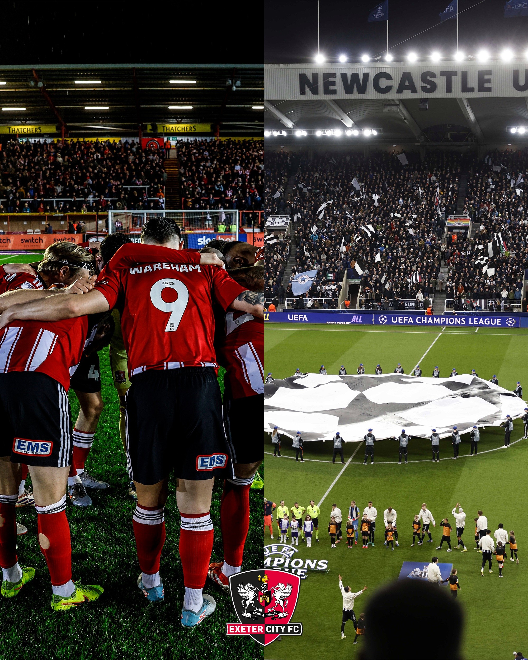 Torcedor do Barcelona Confunde Estádios e Faz Amizade Inesperada em Jogo do Exeter