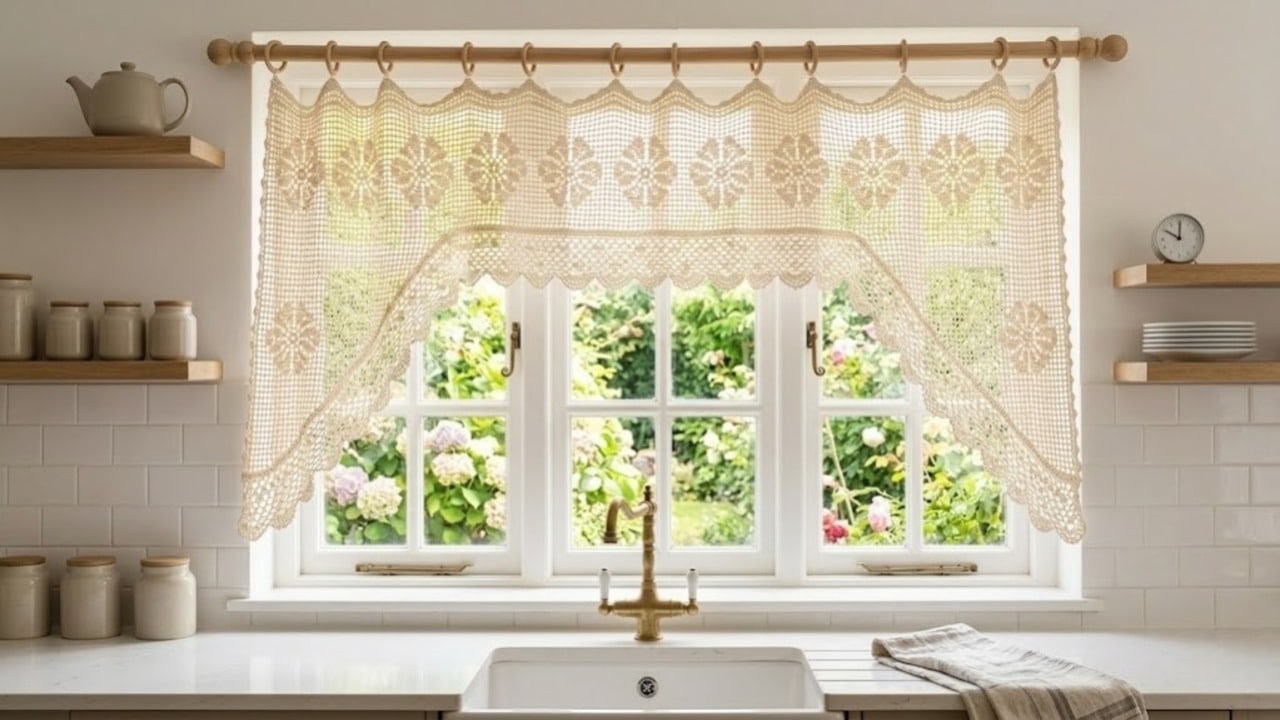 Transforme a Decoração da Sua Casa com Cortinas de Crochê: Dicas e Conselhos Épicos
