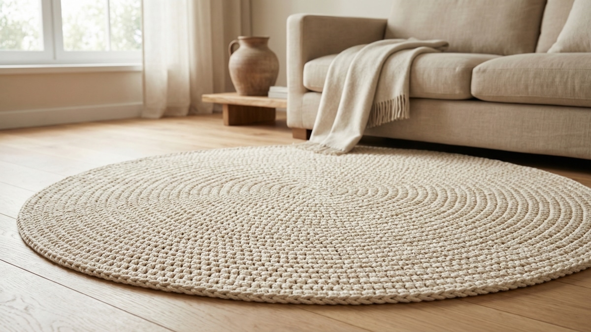 Transforme Seu Espaço com Tapetes de Crochê: Conforto e Charme Garantidos